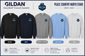 Gildan Crewneck Left Chest Logo