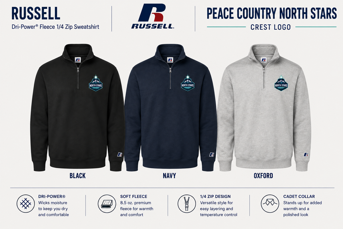 Russell 1/4 Zip Pullover
