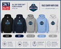 24/7 Brand: Hoodie Crest Logo