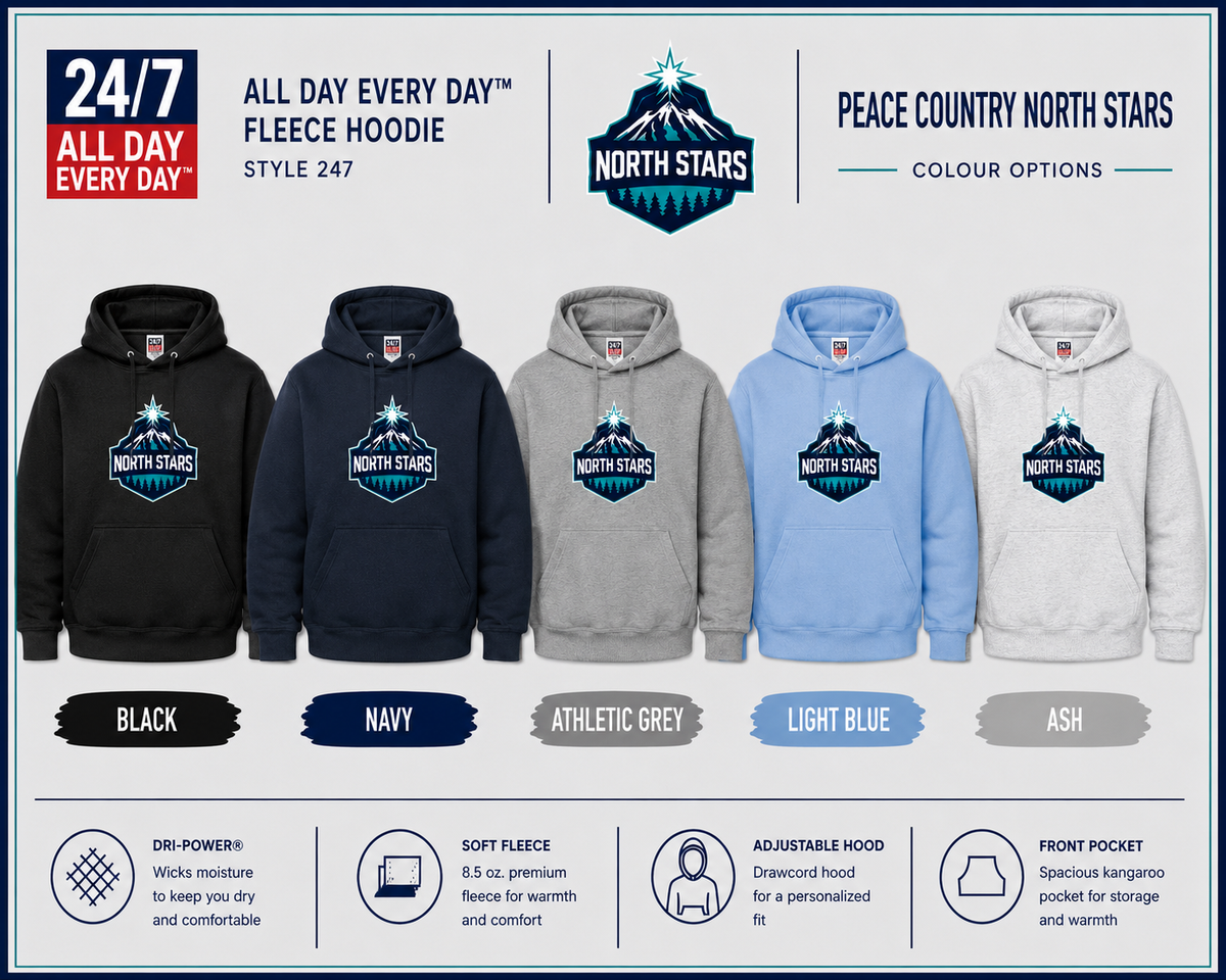 24/7 Brand: Hoodie Crest Logo