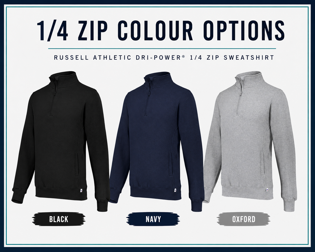 Russell 1/4 Zip Pullover