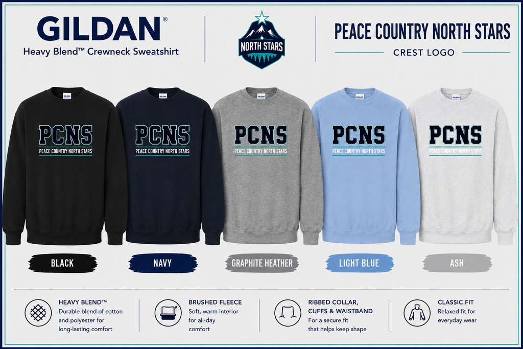 Gildan Crewneck PCNS Logo
