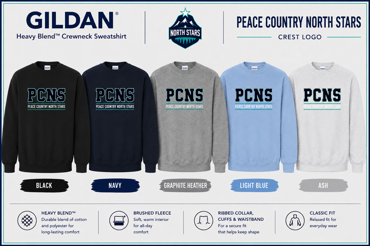 Gildan Crewneck PCNS Logo