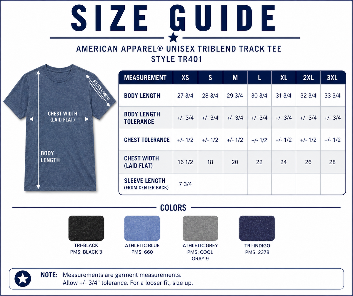 American Apparel - Tshirt PCNS Logo