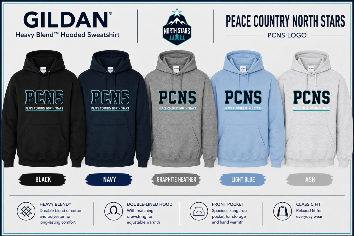 Gildan Hoodie PCNS Logo
