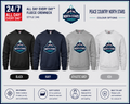 24/7 Brand: Crewneck Crest Logo