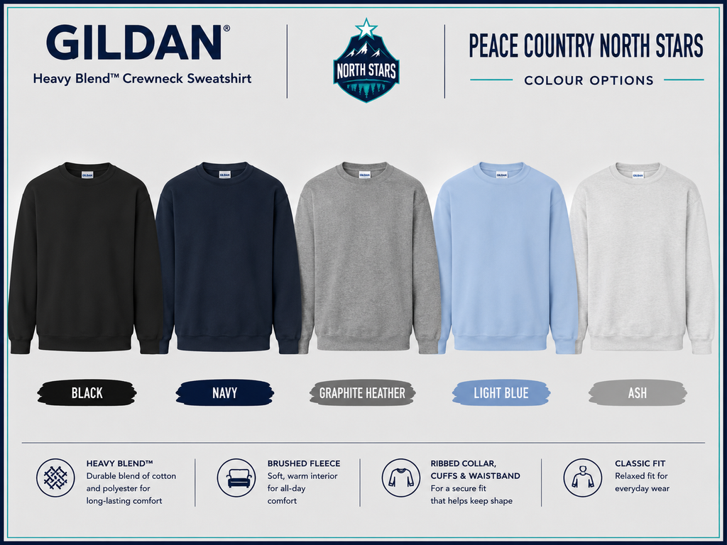 Gildan Crewneck Left Chest Logo