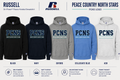 Russell Hoodie PCNS Logo