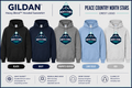 Gildan Hoodie Crest Logo