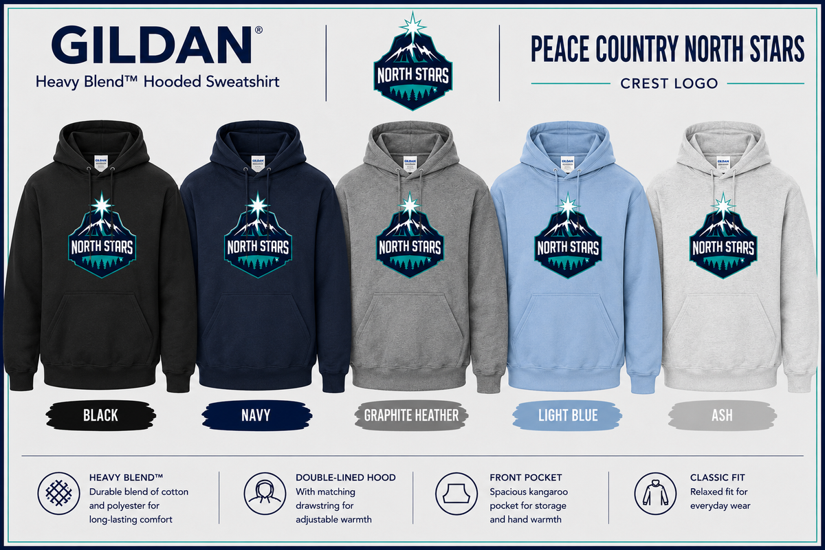 Gildan Hoodie Crest Logo
