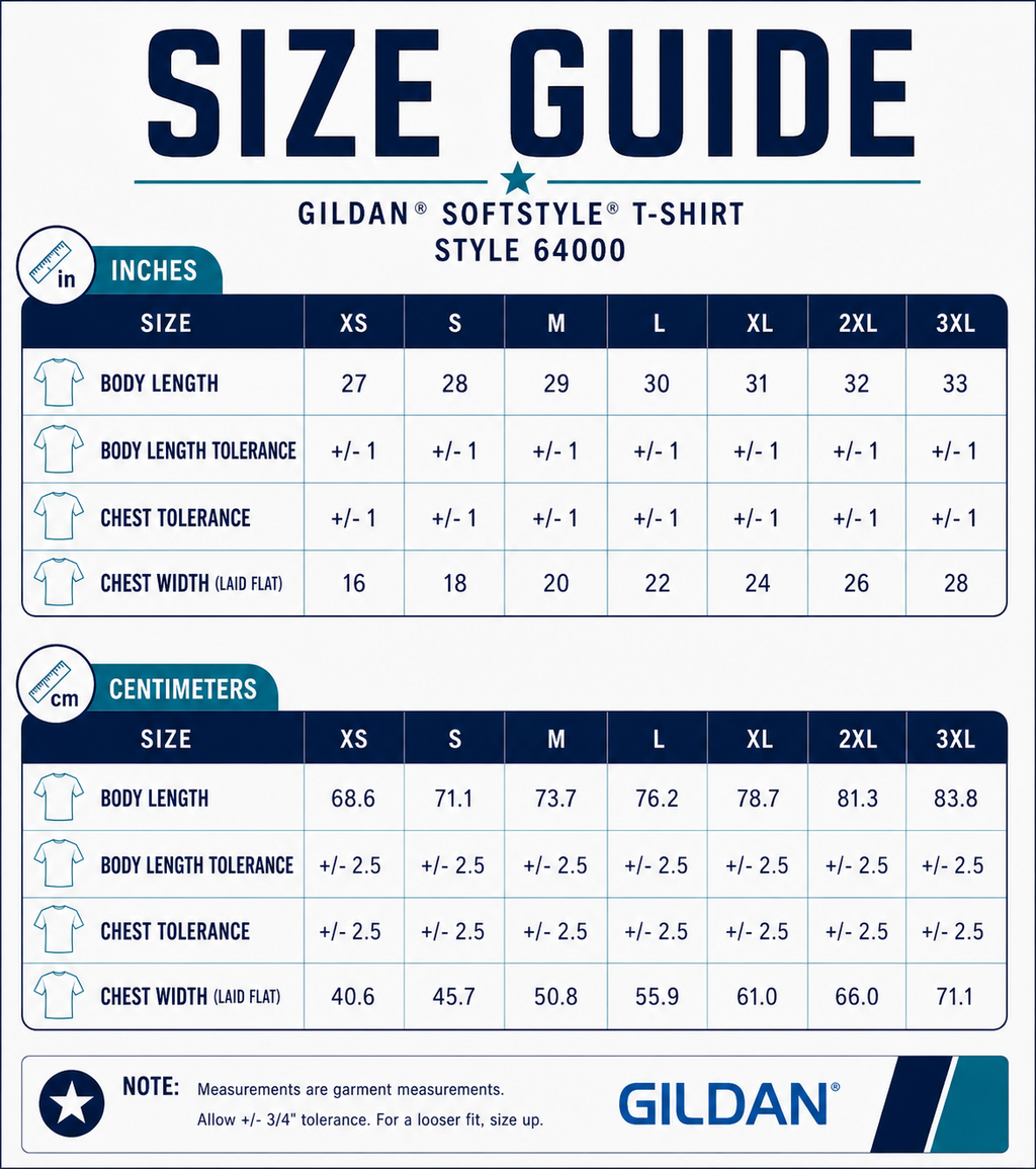 Gildan T-Shirt - Small Left Crest Logo